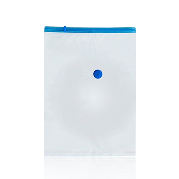 Bolsa de almacenamiento de vacío portátil transparente comprimido polvo a prueba de polvo doble cremallera sellada organizador interior al aire libre casero viajando saco 80x60cm Inevent HA011899-03
