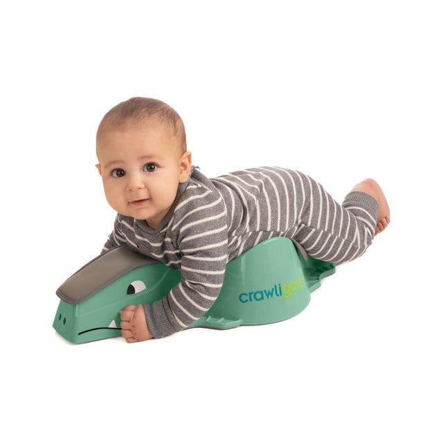 Juguete Crawligator Tummy Time I Proporciona movilidad para bebés de 4 a 12 meses I Desarrollo de la primera infancia (Sage)