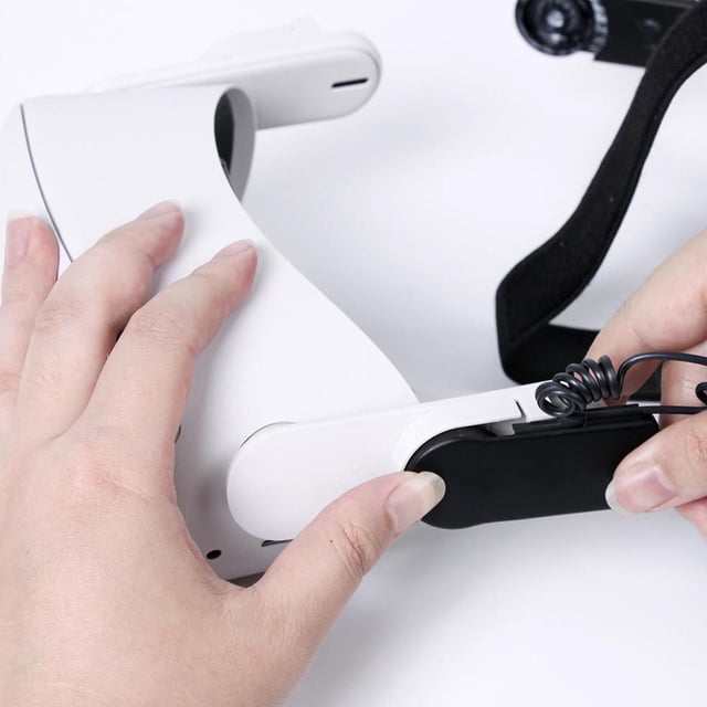 Hytrove 1Jgo Kit Adaptador De Correa De Audio Para Vr Cabezal Con