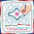 thumbnail image 2 of Spirograph Super Set –Arts and Crafts, Kids Toys, Art Supplies, Craft Supplies, Drawing Kit, Spiral Art, Classic Gear Design Kit, Case, Pens, Design Sheet Included, Ages 8+, 2 of 5