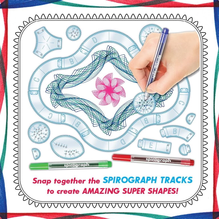 Spirograph Super Set –Arts and Crafts, Kids Toys, Art Supplies