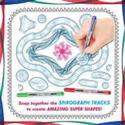 Spirograph Super Set –Arts and Crafts, Kids Toys, Art Supplies, Craft Supplies, Drawing Kit, Spiral Art, Classic Gear Design Kit, Case, Pens, Design Sheet Included, Ages 8+