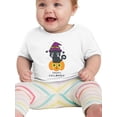 thumbnail image 1 of Cute Witch Hat Kitten T-Shirt Infant -Image by Shutterstock,  24 Months, 1 of 4