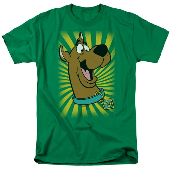 Scooby Doo T Shirt Adult 18/1 T-Shirt Kelly Green