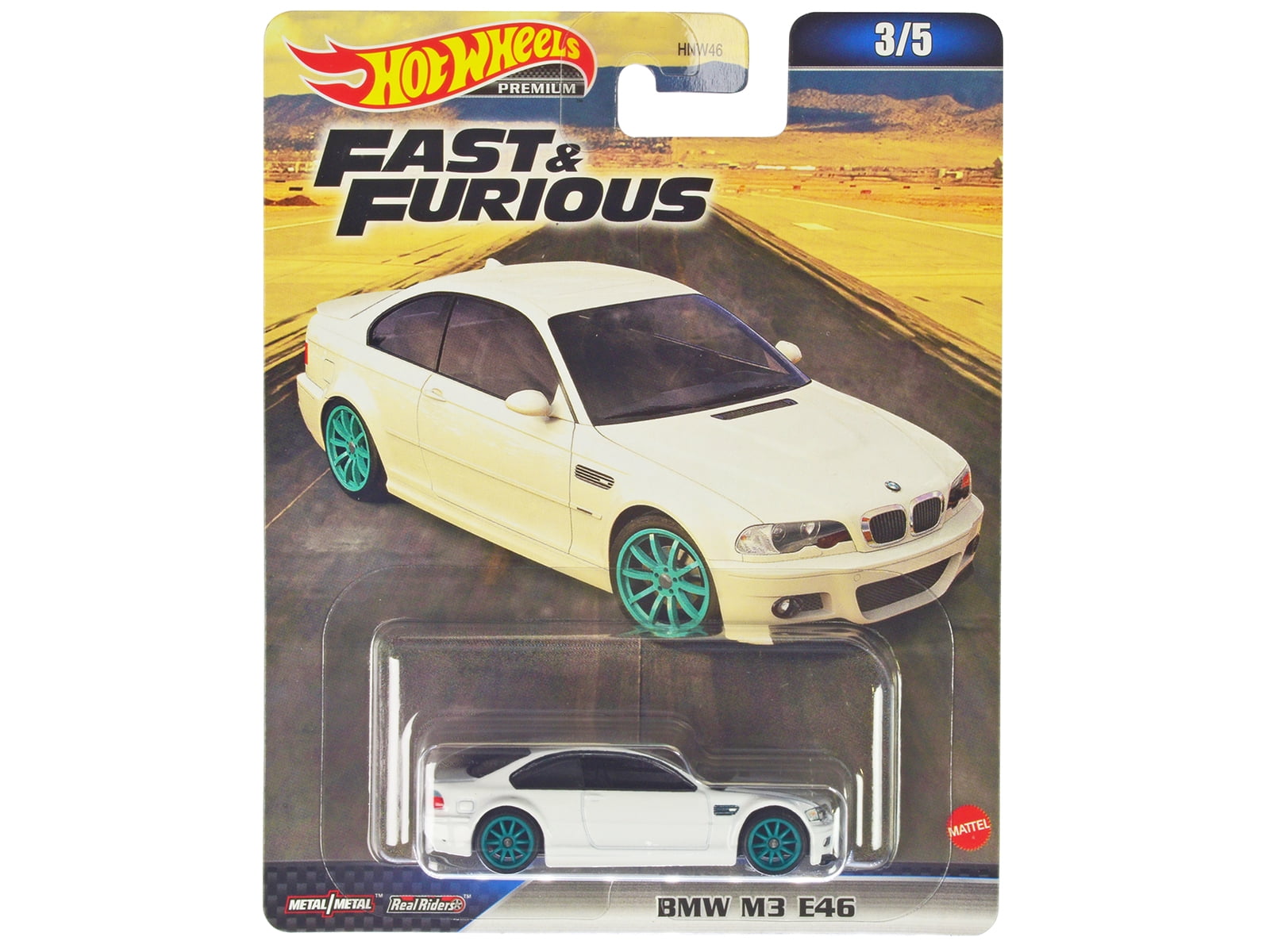 Diecast "Fast & Furious" 2023 5 piece Set C Diecast Model Cars by Hot Wheels