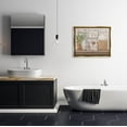 thumbnail image 2 of Stupell Industries Uplifting Bathroom Spa Relax Scene Painting Metallic Gold Floating Framed Canvas Print Wall Art, Design by Pam Britton, 2 of 8