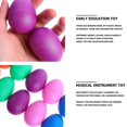 thumbnail image 3 of Juego de 10 instrumentos de percusión Egg Musical Shakers Maracas, 3 of 5