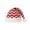 Red 04, variant on Chevron Knit Santa Hat Red Green White Pom Pom Holiday Christmas Hat