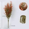 thumbnail image 2 of Flores de otoño artificiales RECUTMS, 12 paquetes de plantas de otoño falsas, 2 of 7
