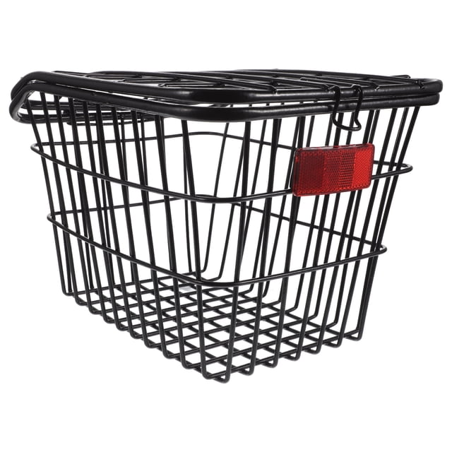 Shisuyan Rear Bike Basket For Mountain Bikes Easy Install Storage Basket For Books And Bags For Outdoor Adventures