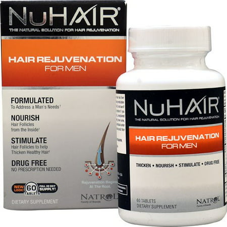 NuHair Hair Regrowth For Men, 50 tablets