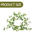 Skoglary Fake Flowers,Artificial Hanging Green Vine Leaf Summer