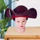 thumbnail image 1 of Sombrero pirata de Halloween para cosplay para hombres y mujeres, gorra de disfraz para presentaciones en, 1 of 8