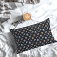 thumbnail image 6 of Kdxio Cotton Pillow Cases 16"x24" Pillowcases,Soft and Breathable Bedroom Pillow Cases-Fast Food, 6 of 8