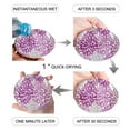 thumbnail image 2 of FMSHPON Mandala Purple Dahlia Pinnata Flower Set of 4 Round Coaster for Drinks, Absorbent Ceramic Stone Coasters Cup Mat with Cork Base for Home Kitchen Room Coffee Table Bar Decor, 2 of 6