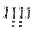 thumbnail image 2 of Kit montaje para tienda techo 4 piezas, accesorios fijación segura para tienda techo coche, abrazaderas, clips para fijar al chasis, 2 of 7
