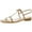 Tan, variant on Journee Womens Zaidda Sling Back Flat Sandals