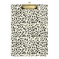 thumbnail image 6 of ALAZA Plastic Clipboard A4 Letter Size Decorative Clipboards for Students Women Men 9" x 12.5" Leopard Beige, 6 of 6