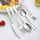 thumbnail image 5 of Silverware Set 20 Piece, Flatware Set Service For 4 Stainless Steel Cutlery Set, 5 of 5