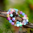 thumbnail image 3 of HOOUN Fashion 6-12mm White / Gray Gleamy Rainbow Moonstone Round Loose Beads 15'' AAA-Multi-Color-8mm, 3 of 4