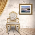 thumbnail image 3 of Guichard, Jean 18x15 Gold Ornate Wood Framed with Double Matting Museum Art Print Titled - Phare du Creac h, 3 of 4