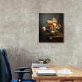 thumbnail image 3 of Epic Graffiti 'A Study On Tulips' by Leah McLean Giclee Canvas Wall Art, 20"x24", 3 of 6