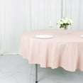 thumbnail image 4 of BalsaCircle 10 Pieces 90" Blush Round Polyester Tablecloths Fabric Table Cover Linens, 4 of 8