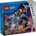 thumbnail image 3 of LEGO City Space Construction Mech Suit Building Set, Fun Space Toy for Kids Ages 6 and Up, Space Gift Idea for Boys and Girls Who Love Imaginative Play, Includes Pilot Minifigure and Robot Toy, 60428, 3 of 8