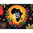 thumbnail image 4 of LUUFILx Black History Month Backdrop Decoration Photography Props Starry Night Party Supplies Banner Event Decoration Background, 4 of 8