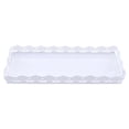 thumbnail image 2 of Bandeja rectangular para servir: perfecta para pasteles, postres, camarones, aperitivos y Blanco, 2 of 9
