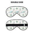 thumbnail image 2 of Naloa Whale And Turtle Print Sleep Mask for Sleeper, Light Blocking Sleeping Eye Mask for Women Men, Eye Shade with Adjustable Strap for Travel, Nap,Meditation, 2 of 7