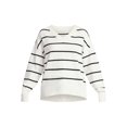 thumbnail image 5 of Time and Tru Women's V Neck Pullover Sweater, Lightweight, Sizes XS-XXXL, 5 of 5