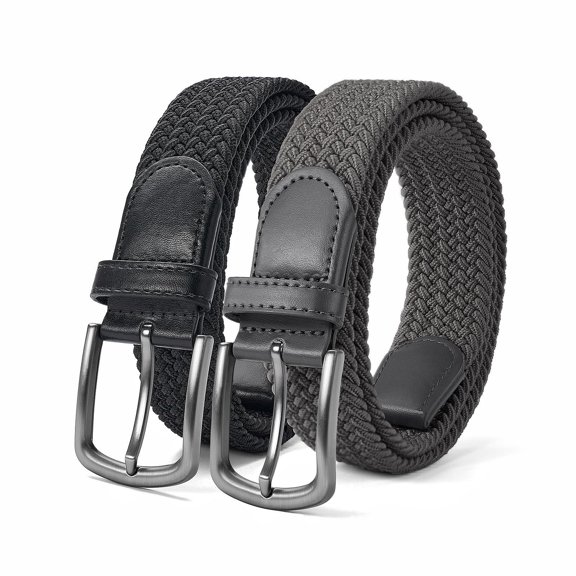 Cinturón PlusZis Elástico de 3,5 cm Tejido Trenzado Casual