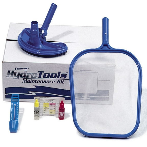 Swim Central HydroTools Basic Swimming Pool Cleaning Maintenance Kit - 13"