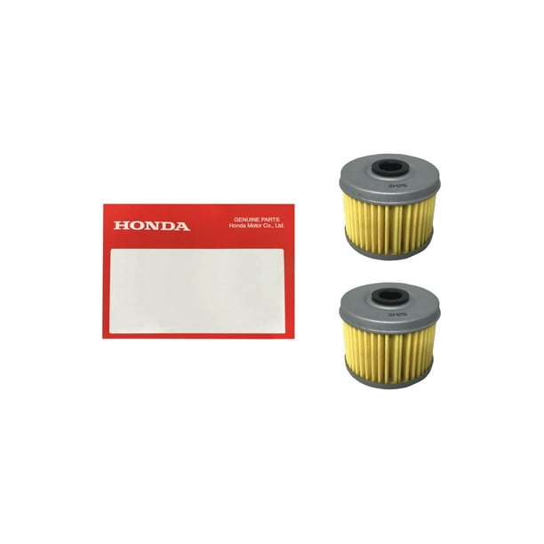 2 Pack Honda OEM Oil Filter 15412HM5A10 TRX350 TRX400 TRX450 Rancher