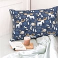thumbnail image 5 of Kdxio Cotton Pillow Cases 20"x30" Pillowcases,Soft and Breathable Bedroom Pillow Cases-Forest Elk, 5 of 8