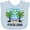 AE-Light Blue, variant on Inktastic Summer Vacation in Punta Cana Boys or Girls Baby Bib