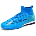 thumbnail image 3 of Tacos de fútbol para hombre, zapatos deportivos de interior con pinchos largos, botas de fútbol profesionales, transpirables, envío directo, Unisex, 3 of 5