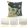 thumbnail image 4 of YINGXI  Phrase Square Decorative Throw Pillows Case Cushion Covers Shell  18x18in, 4 of 5