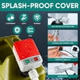 thumbnail image 4 of Portable transfer pump,Automatic Transfer Pump with Auto-stop Sensor,3.2GPM & 51" Hose & 3 Size Adapters Battery Powered Gas Can Pump with Leak Protection for Gasoline,Diesel,Kerosene, 4 of 10