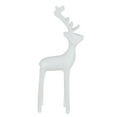 thumbnail image 5 of Northlight Solid Petite Reindeer Christmas Decoration - 8.25" - White, 5 of 6