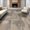 Brown, Pattern 2, variant on ODIKA 3'x5' Green Blue Geometric Chain Pattern Washable Area Rug Modern Abstract Connecting Circles and Rectangles for Hallway, Laundry Room, Non-Slip, Flatweave, Easy Care