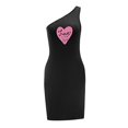 thumbnail image 4 of Vestido corto de verano con hombros descubiertos para mujer, ajustado, de primavera, para Trip Street S, 4 of 7