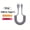 灰色USB-C, variant on 100W USB Type-C Retractable Spring Car Fast Charging Cable, compatible with Xiaomi and Redmi; 60W Type-C to Type-C Data Cable for Huawei; USB-C Cable for iPhone 15/16/17 and Huawei devices