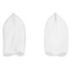 thumbnail image 1 of Cojín de silicona para el talón blanco se limpia rápidamente y se usa repetidamente Almohadilla de silicona para el talón para zapatos zapatillas botas Higoodz Otros, 1 of 8