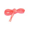 thumbnail image 2 of INSPIRE CHIC Unisex Shimmer Flat Shoelaces Sneakers Sparkling Shiny Shoes Strings 130cm/51.18" Red, 2 of 6