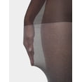 thumbnail image 4 of No nonsense Women's Super Opaque Control Top Tights, Graphite Heather, Small, 4 of 5