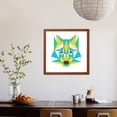 thumbnail image 3 of Abstract Wolf Isolated on White Background. Polygonal Triangle Geometric Illustration, Animals Framed Art Print Wall Art by vanillamilk Sold by Art.Com, 3 of 5