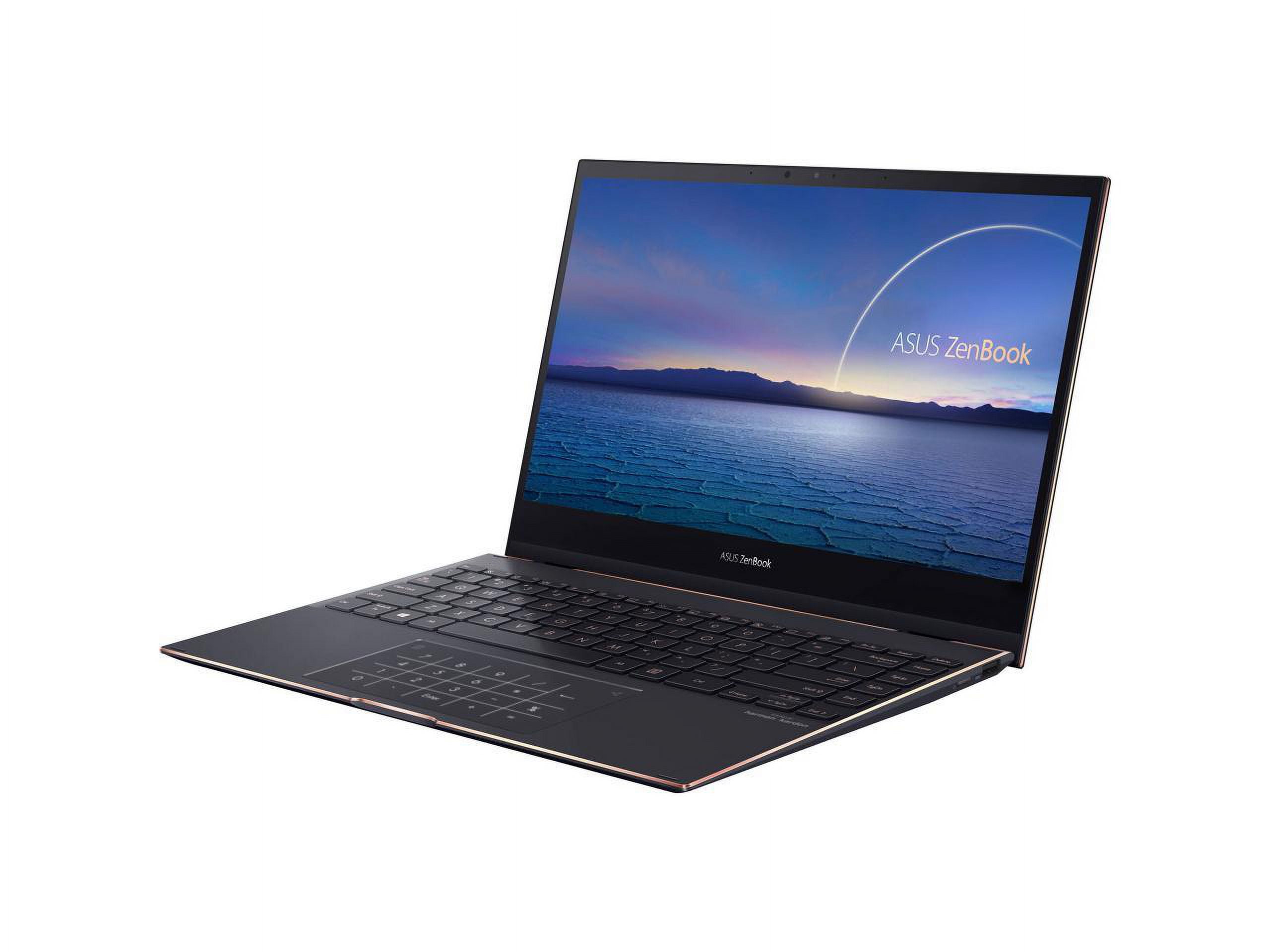 ASUS ZenBook Flip S 13.3" 4k UHD OLED Touch Laptop, Intel i7-1165G7, 16GB RAM, 1TB SSD, Win 10 Pro - UX371EA-XH77T