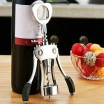 Wing Corkscrew Cork Remover, Premium Red Wine Beer Bottle Opener, Reusable Wine Bottle Accessories